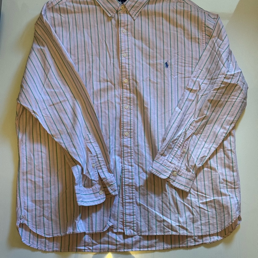 Ralph Lauren Multicolor Striped Button Down Shirt